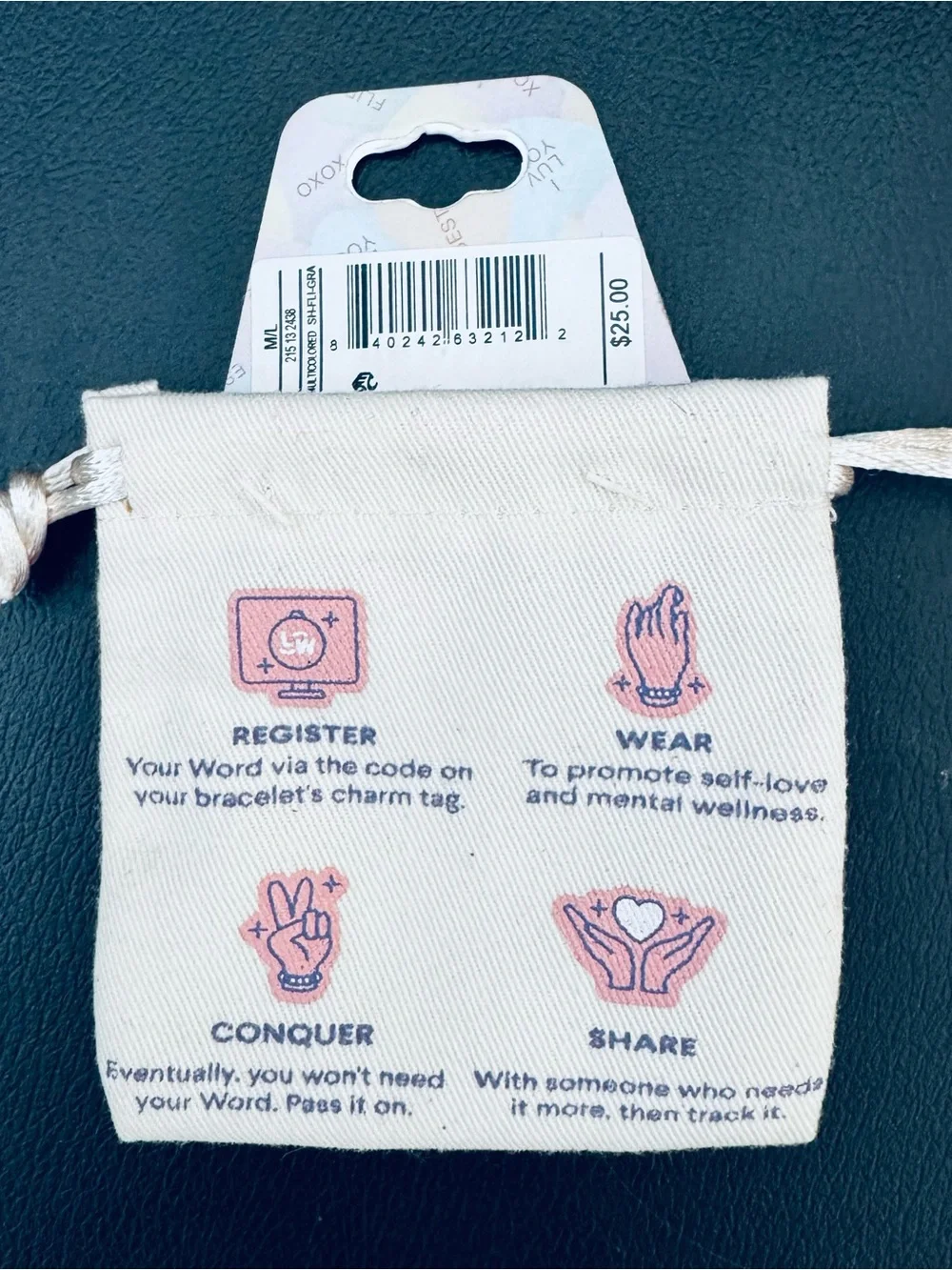 Little Words Project “FLIRT” Bracelet – NWT – Gift Pouch Included